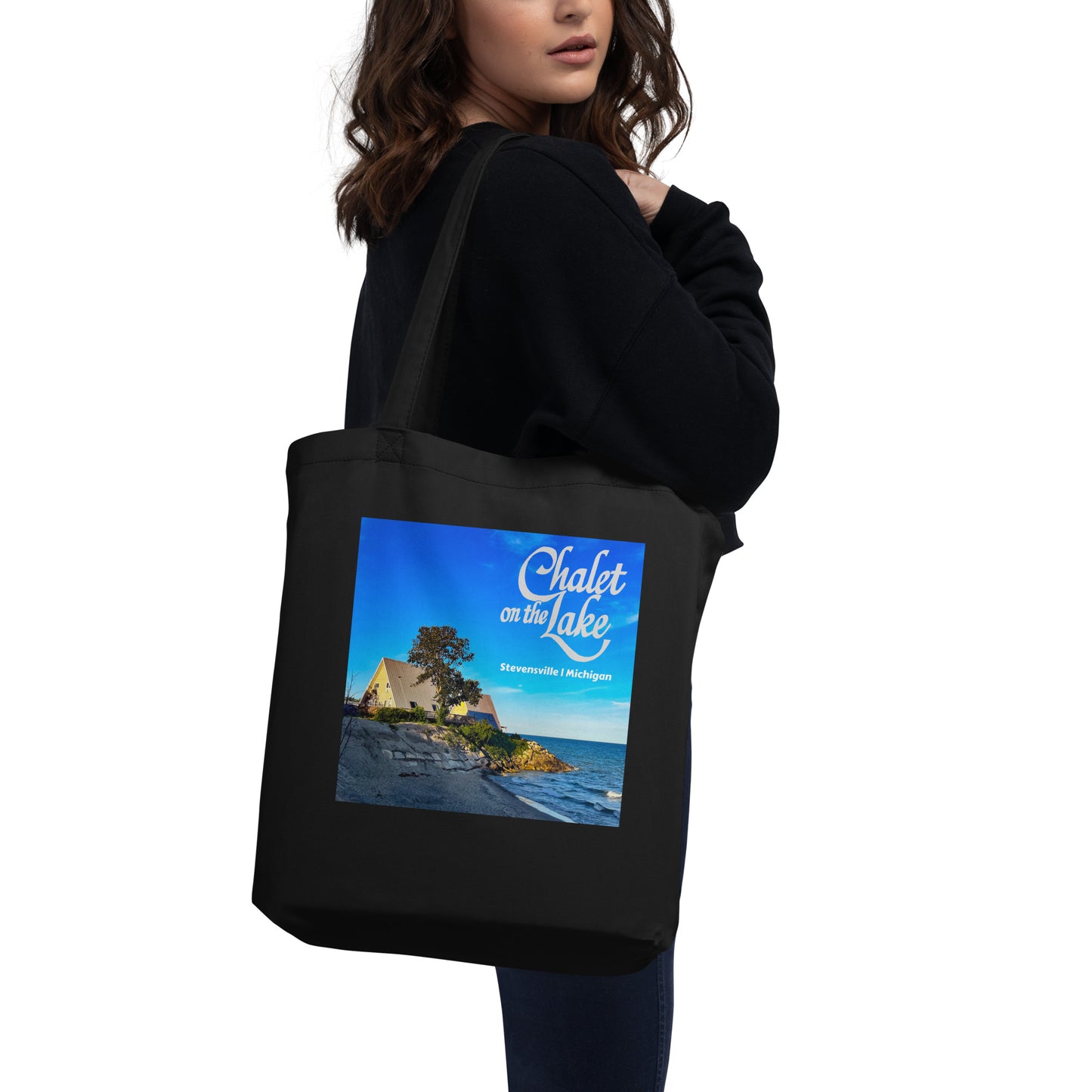 Chalet on the Lake | Tote Bag