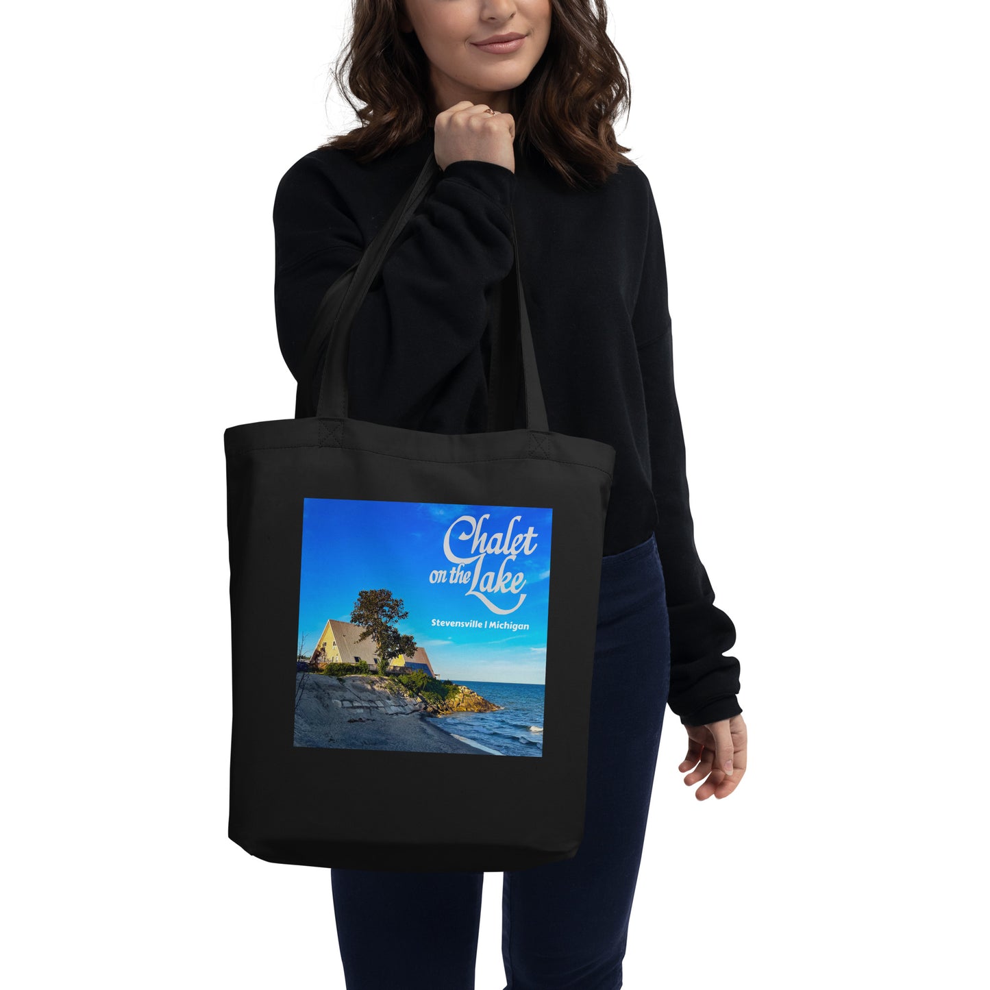 Chalet on the Lake | Tote Bag