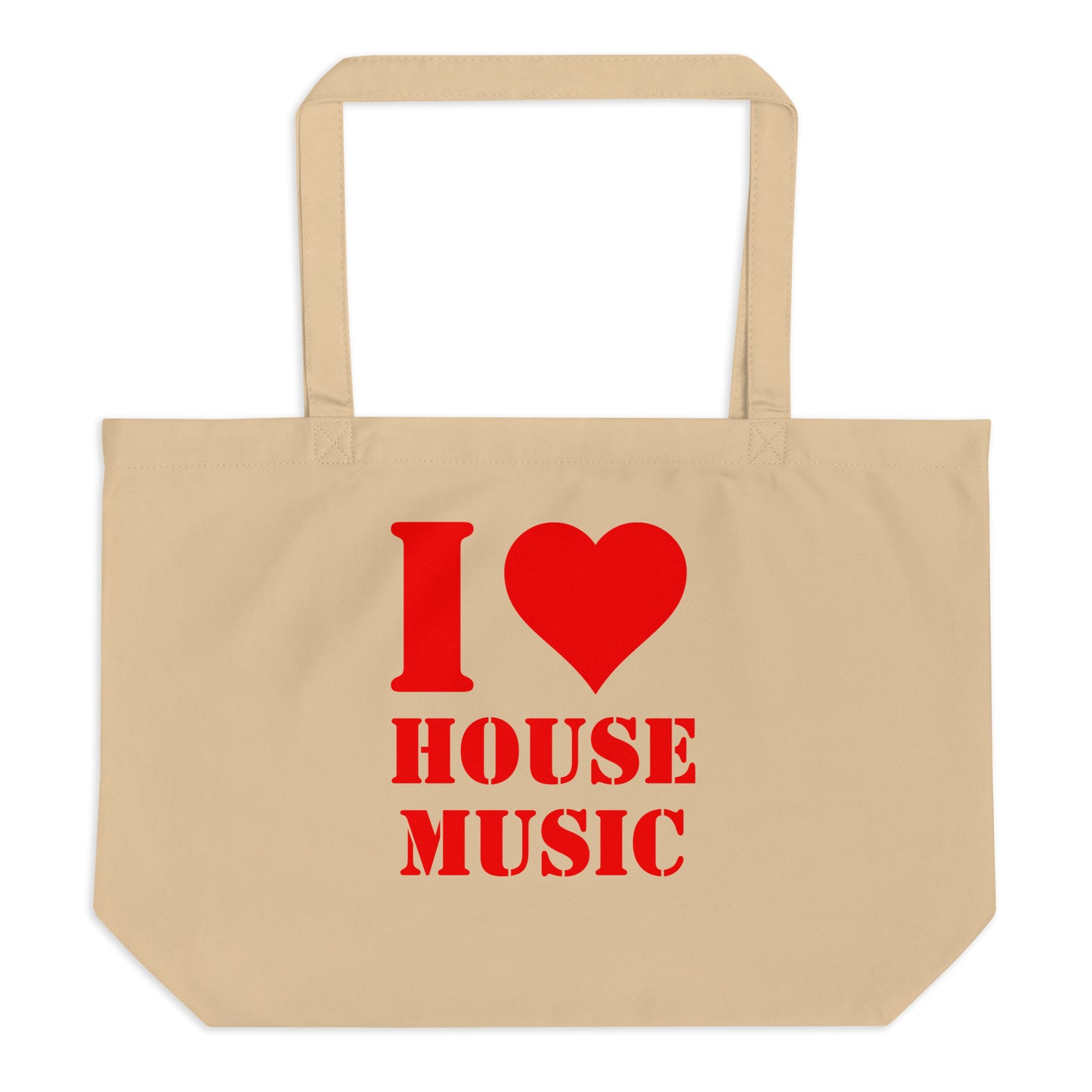 I ❤️ House Music | Large Tote