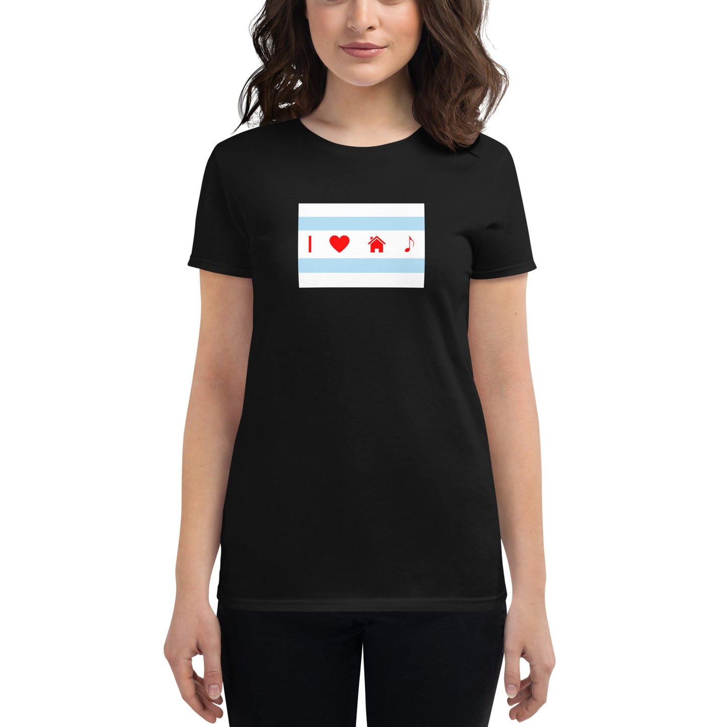 I Love Chicago House Music | Fashion Fit T-Shirt