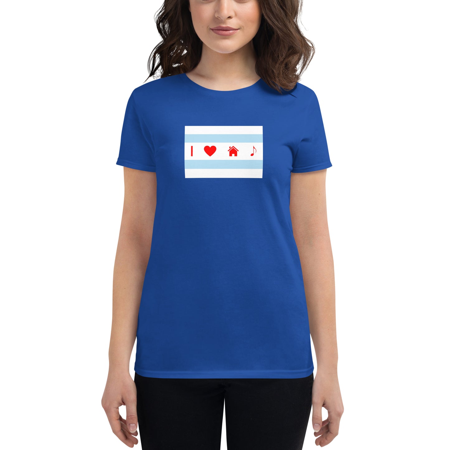 I Love Chicago House Music | Fashion Fit T-Shirt